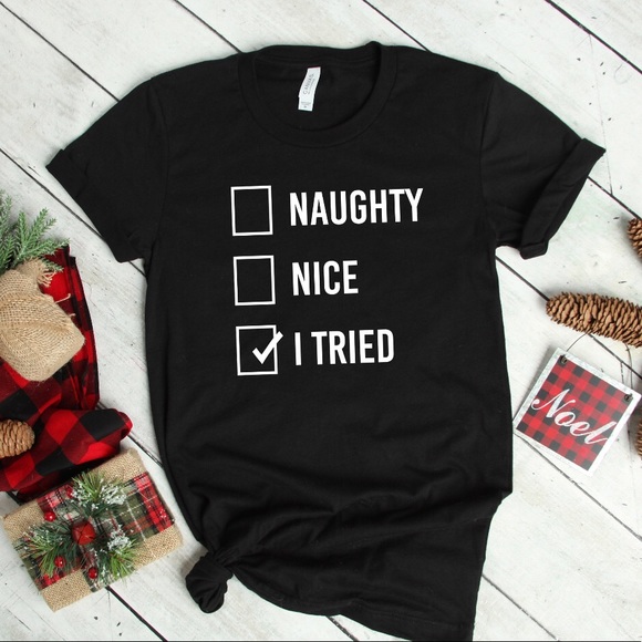 Gildan Tops - Naughty or nice